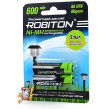 Аккумулятор ROBITON 600MHAA-2 SOLAR BL2