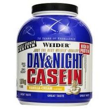 Казеин Weider Day &amp; Night Casein (ваниль-крем) 1,8 кг
