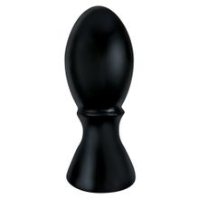 NS Novelties Чёрный анальный стимулятор Maximum Pleasure Dong Knight - 17,5 см. (черный)