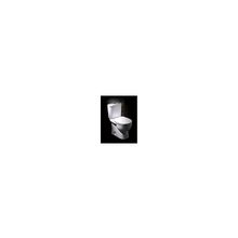 Унитаз-компакт Art Luxe, 2 режим., сиденье дюропласт, нижний подвод, белый