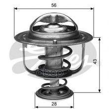 Термостат Toyota 5vz-Fe,3zz-Fe,1zz-Fe,1az-Fse,1az-Fe,2vz-Fe,1mz-Fe,3s-Ge,3s-Gte,4zz-Fe,1uz-Fe Gates арт. TH31282G1