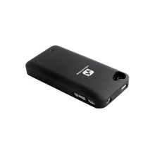 Дополнительный аккумулятор чехол HOCO Battery 1500mAh Black для iPhone 4 4S