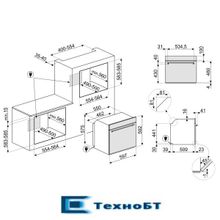 Встраиваемый электрический духовой шкаф Smeg SF6301TVX