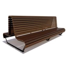 Скамейка уличная «ГЕЛЕНДЖИК» (1,5 м)