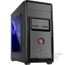 EXEGATE EX265174RUS Корпус Minitower  BA-119U Black, mATX <AA500, 80mm> 2 USB2.0+2 USB3.0, Audio