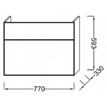 Мебель для ванной Jacob Delafon Presquile 80 EB927-J5