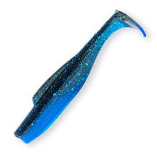 Виброхвост DieZel MinnowZ 4, 5шт., Black Blue Lam Zman