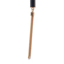 Черный гладкий стек PREMIUM RIDING CROP - 45 см. (237864)