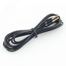 Кабель аудио 3.5 stereo plug -> 3.5 stereo plug, 2 м, черный, коробка, Cablexpert (CCAB-02-35MM-2MB)