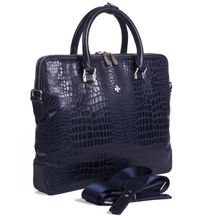 Narvin Кожаная сумка 9754 Aligro Indigo