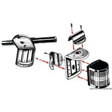 Osculati SS swiveling support f. Utility 77 and Utility 85, 11.430.00