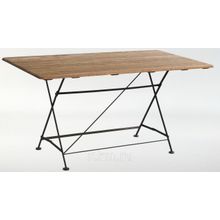 Стол прямоугольный кованый большой