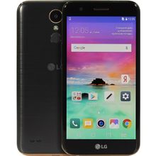 Смартфон  LG K10 2017 M250 Black (1.5+1GHz, 2GbRAM, 5.3" 1280x720 IPS, 4G+BT+WiFi+GPS, 16Gb+microSD, 13Mpx, Andr)