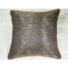 Декоративная подушка на молнии 43*43 см золотисто-коричневая Аsabella  D8-4