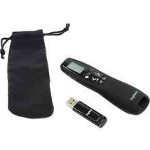 Logitech Laser Presentation Remote R700 Black USB (RTL), 5 btn, Беспроводной пульт с лазерной указкой    910-003506