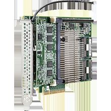 hp sas controller smart array p840 4gb fbwc 12g  int. duble mini-sas ports pcie3.0 x8 full height (726897-b21)