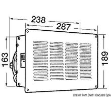 Osculati Обогреватель встраиваемый HEATER CRAFT, 50.263.00