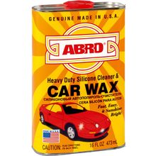 Abro Heavy Duty Silicone Cleaner & Car Wax 473 мл