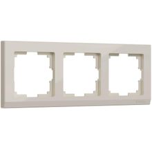 Werkel Рамка Werkel Stark на 3 поста слоновая кость WL04-Frame-03-ivory 4690389046520 ID - 243768