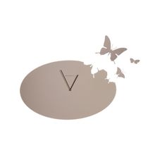 Часы овальные бабочки