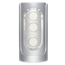 Tenga Серебристый мастурбатор FLIP HOLE SILVER (серебро)