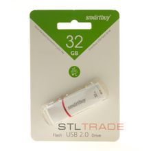 SB32GBCRW-W, 32GB USB 2.0 Crown series, White, SmartBuy