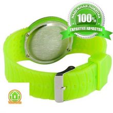 Ультратонкие силиконовые LED часы Nexer G1218 фиолетовые