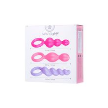 Набор анальных цепочек Satisfyer Plugs разноцветный