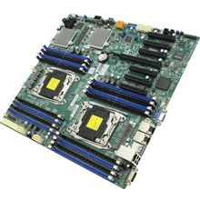 Мат. плата SuperMicro X10DRH-C (RTL) Dual LGA2011-3     C612    PCI-E SVGA 2xGbLAN SATA RAID E-ATX 8DDR4