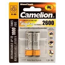 Аккумулятор CAMELION R6 2600mAh Ni-MH 1шт.