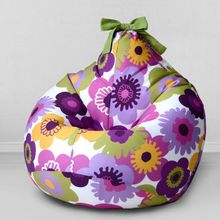 Кресло-мешок детский MyPuff Kids Пуэрто Плата фиолетовый, мебельный хлопок: m_319