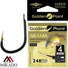 Крючки Mikado GOLDEN POINT - ISEAMA №  2 GB (с лопаткой) ( 10 шт.)