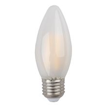ЭРА Лампа светодиодная филаментная ЭРА E27 7W 4000K матовая F-LED B35-7W-840-E27 frost Б0046990 ID - 255625