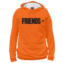 Худи Я-МАЙКА Vlone Friends Orange