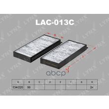 Фильтр Салона Угольный (2шт.) Ssangyong Actyon 05> Kyron 05> LYNXauto арт. LAC013C