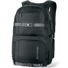 Профессиональный стильный фоторюкзак Dakine Quest 28L Black чёрного цвета для фотокамер с боковым и задним доступом