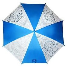 Зонтик для раскрашивания Поли и Рой, с маркерами (01340)