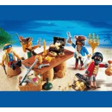 Playmobil Пиратская команда с трофеями Playmobil