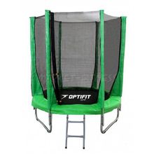 Батут OPTIFIT JUMP 8FT (2.44 м) зеленый