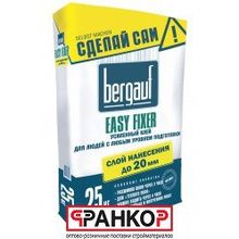 Клей быстротвердеющий Bergauf Easy Fixer, (25 кг), 56 шт под