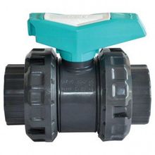 Кран шаровый ПВХ Gemas Fitvalf, д=90 мм (PN16, HDPE, EPDM), новая модель