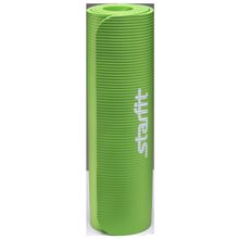 STARFIT Коврик для йоги FM-301, NBR, 183x58x1,0 см, зеленый
