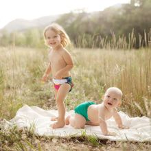 Kanga Care Newborn Aplix Cover Peacock