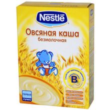 Каша Нестле (Nestle) Овсяная с бифидобактериями 200г с 5мес.