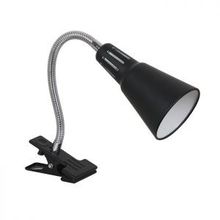 Бра регулируемое на прищепке MOSKO черный хром E27 1*40W 220V арт.3385 1WA