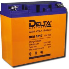 Аккумулятор Delta DTM 1217 (12V, 17Ah)