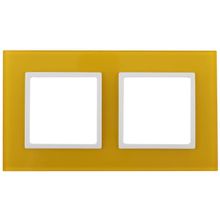 ЭРА Рамка 2-постовая ЭРА Elegance 14-5102-21 Б0034494 ID - 244422