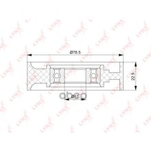 Ролик Натяжной Приводного Ремня Opel Astra G 1.6-2.0 98-05   Corsa C 1.4 1.8 00-06   Vectra C 1.6 1.8 02-   Alt LYNXauto арт. PB5171