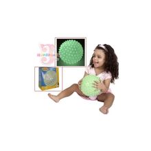 Edushape 705377 Мяч массажный СВЕТЯЩИЙСЯ В ТЕМНОТЕ 18 см