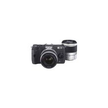 Фотоаппарат Pentax Q10 Double Kit SMC 5-15 mm & SMC 15-45 mm Black